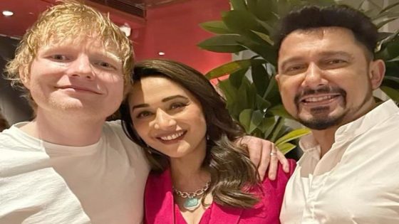 Madhuri Dixit sings Ed Sheeran’s ‘Perfect’ with husband Dr Shriram Nene, watch : Bollywood News – MASHAHER