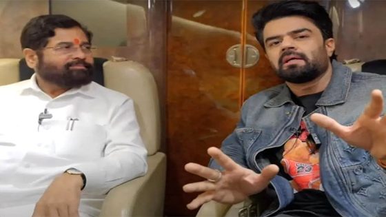 Maniesh Paul has a candid podcast with Maharashtra CM Eknath Shinde as the latter promises to make Mumbai ‘pothole free’ : Bollywood News – MASHAHER