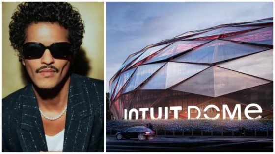 L.A.’s New Intuit Dome Books Bruno Mars for Two-Night Grand Opening – MASHAHER