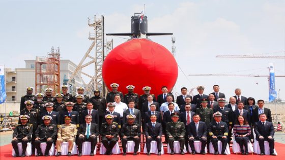 China launches Pakistanâs Hangor submarine, despite engine row with Germany – MASHAHER