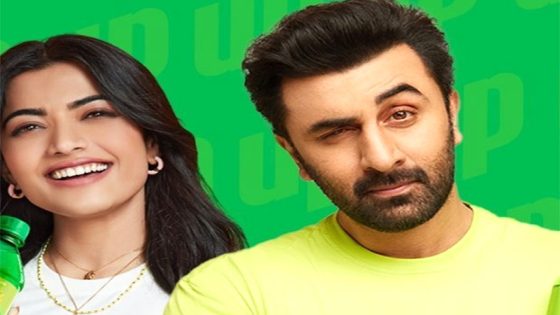 Animal stars Ranbir Kapoor and Rashmika Mandanna become face of 7Up; first commercial out! : Bollywood News – MASHAHER