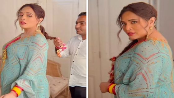 Richa Chadha shares fun video with spot dada on ‘Aankhon Ki Gustakhiyan’, watch : Bollywood News – MASHAHER