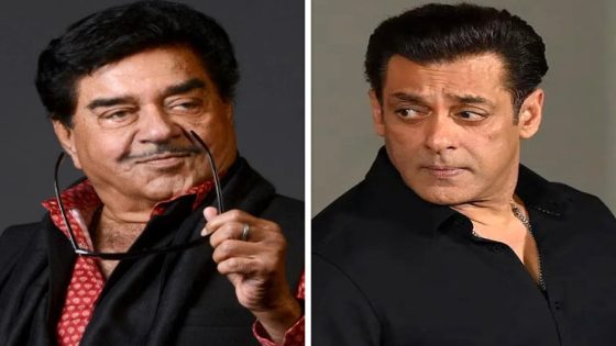 Shatrughan Sinha on firing incident outside Salman Khan’s house, “Who are these anti-social elements who want to hurt nation’s beloved superstar?” : Bollywood News – MASHAHER