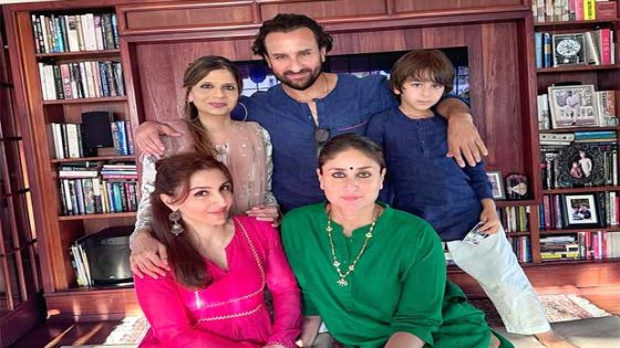 Soha Ali Khan spends time with Saif Ali Khan, Kareena Kapoor Khan and sister Saba Pataudi during Eid; see pics : Bollywood News – MASHAHER