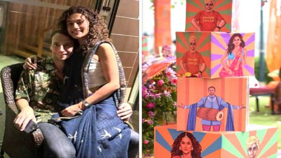 Taapsee Pannu and Mathias Boe’s wedding team shares glimpses of their Haldi décor : Bollywood News – MASHAHER