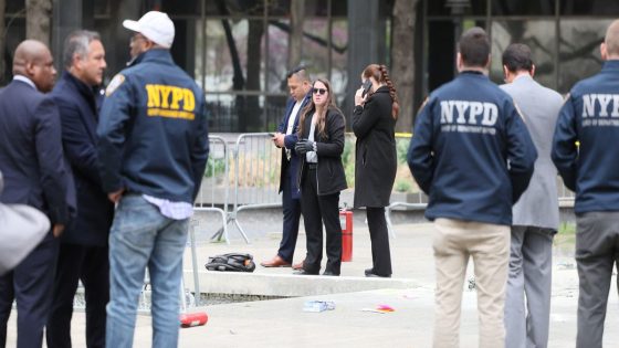 Man sets himself on FIRE outside Trump trial in New York leaving onlookers terrified – MASHAHER