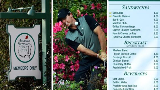 Inside the weird world of Augusta National Golf Club, banned words, food, menu, rules, membership, golf news – MASHAHER