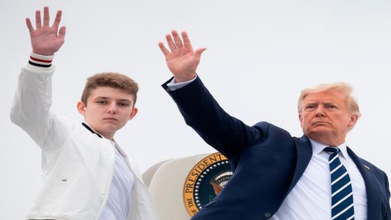 Barron Trump’s Super-Rare Outing With Dad Donald May Show Why We Never See Them Together – MASHAHER