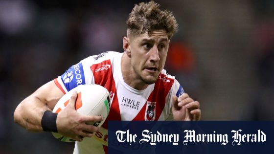 St George Illawarra Dragons terminate two years of Zac Lomax’s deal – MASHAHER