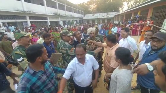 BJP Leader Seen Slapping Tripura Polling Official In Viral Video, Arrested – MASHAHER