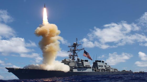 US Navy warships shot down Iranian missiles with a weapon they’ve never used in combat before – MASHAHER