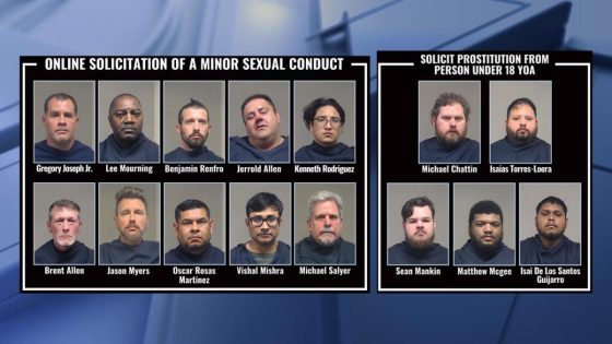 Collin County authorities arrest 15 men, including Fort Worth reverend, for soliciting minors online – MASHAHER