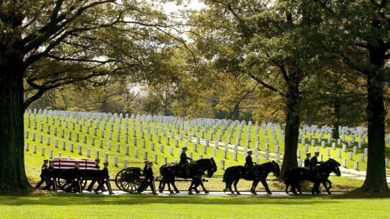 The return of horse-drawn caissons to Arlington National Cemetery is delayed for at least months – MASHAHER