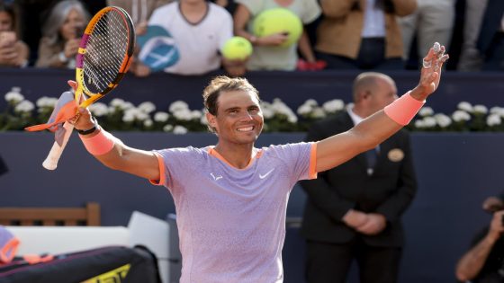 Rafael Nadal wins clay court match for 1st time in 681 days – MASHAHER