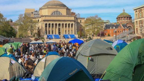 Columbia University extends deadline to clear protest encampment – MASHAHER