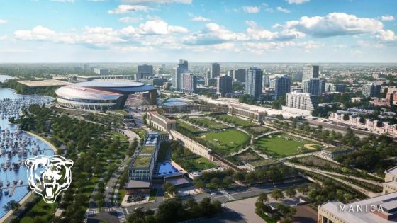 Check out new renderings for the Bears stadium on Chicago’s lakefront – MASHAHER