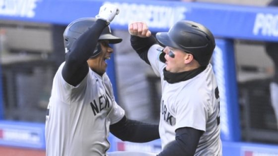 Yankees offense explodes in 8-2 win over Guardians in Game 2 of doubleheader – MASHAHER