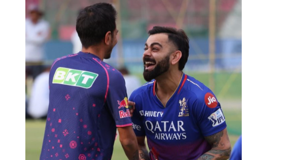 Ex-RCB teammates Kohli and Chahal reunite – MASHAHER