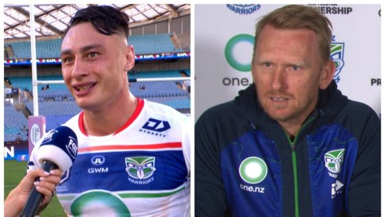 New Zealand Warriors defeat South Sydney Rabbitohs, Charnze Nicoll-Klokstad, Roger Tuivasa-Sheck, hamstring injury, Andrew Webster, reaction – MASHAHER