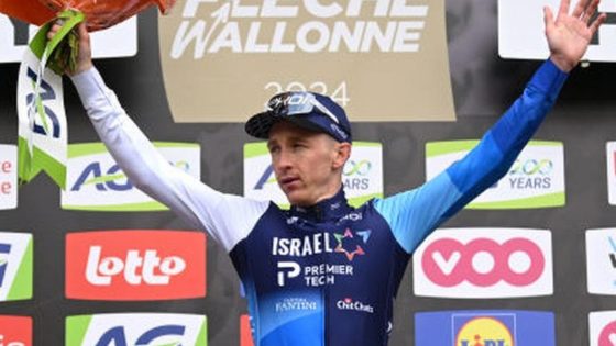 La Fleche Wallonne: Steve Williams becomes first Brit to win spring classic – MASHAHER