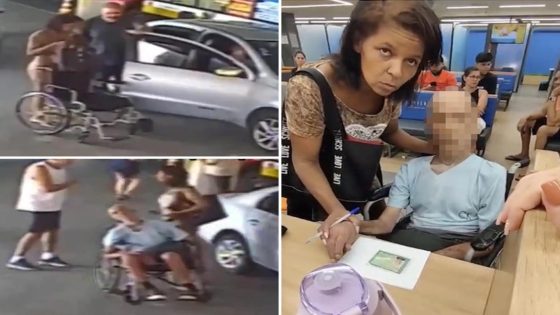 New footage shows woman who used dead uncle to ‘sign’ bank loan arriving by taxi — with driver helping move the body – MASHAHER