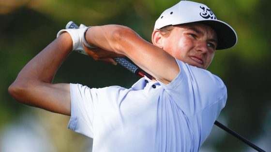 Miles Russell, 15, set Korn Ferry Tour record for youngest to make cut – MASHAHER