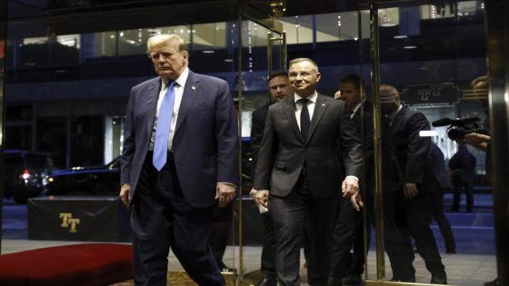 Poland’s president becomes the latest leader to visit Donald Trump as allies eye a possible return – MASHAHER