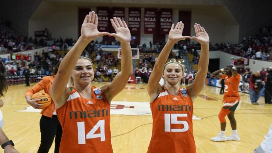 Haley and Hanna Cavinder are returning to Miami for one final college basketball season – MASHAHER