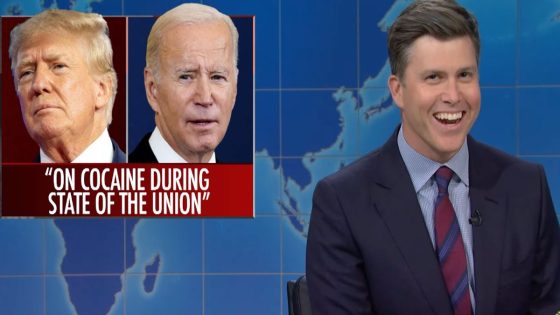 Colin Jost Hits Trump With Wicked Observation Over His Biden ‘Cocaine’ Talk – MASHAHER