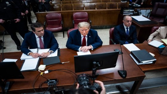 Trump sparks Twitter hilarity as he appears to fall asleep at trial – MASHAHER