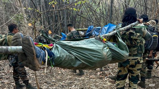 Silence In Air, Bullet Marks On Trees At Chhatisgarh’s Maoist Encounter Site – MASHAHER