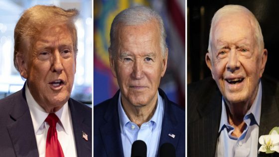 Donald Trump is running against Joe Biden. But he keeps bringing up another Democrat: Jimmy Carter – MASHAHER