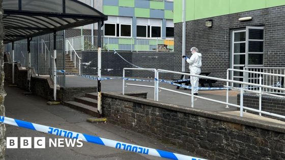 Girl arrested as three injured in Ammanford school stabbing – MASHAHER