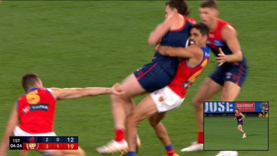 Brisbane Lions player Charlie Cameron in hot water, suspension, tackle, Jake lever, Melbourne, Demons, MRO, latest news – MASHAHER