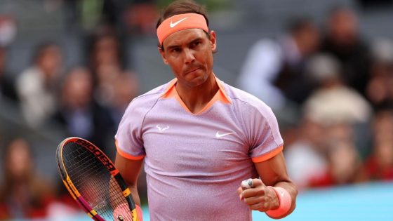 Nadal begins Madrid Open with straight-set win – MASHAHER