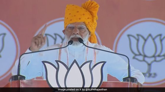 PM Narendra Modi Cites Manmohan Singh’s Muslim Remark To Jab Congress, Party Fact-Checks Him – MASHAHER