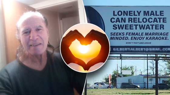 Texas bachelor, 70, is looking for love, pays $400 a week for billboard sign about ‘enjoying karaoke’ – MASHAHER