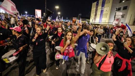 Israel Hamas war: Largest anti government protest sees thousands join since Gaza war began in October – MASHAHER