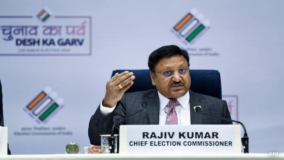 What Poll Panel Chief Had Said On EVMs – MASHAHER