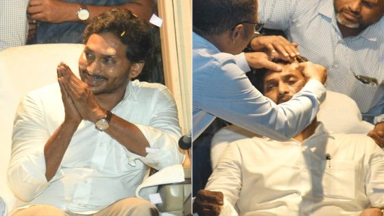 Jagan Reddy Injured In Stone-Throwing While Campaigning In Andhra Pradesh – MASHAHER