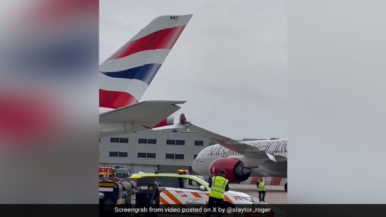 2 Planes Graze Each Other At UK’s Heathrow Airport – MASHAHER