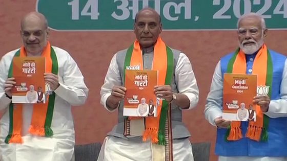 BJP Releases Manifesto, PM Modi Says Focus On Dignity, Quality Of Life – MASHAHER