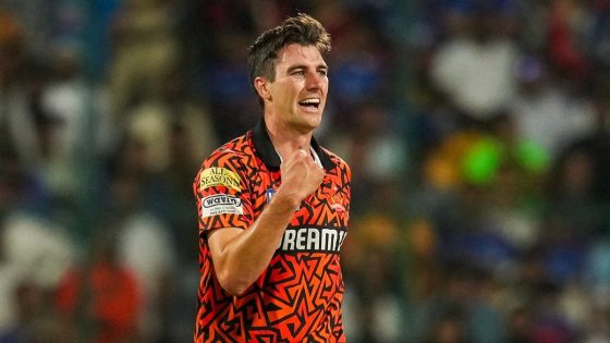 Watch: SRH skipper Pat Cummins channels inner ‘Pushpa’, video goes viral – MASHAHER