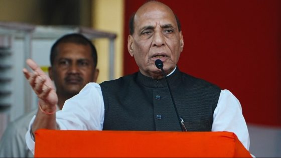 Rajnath Singh slams Congress, says party will become extinct like dinosaur in few years – MASHAHER