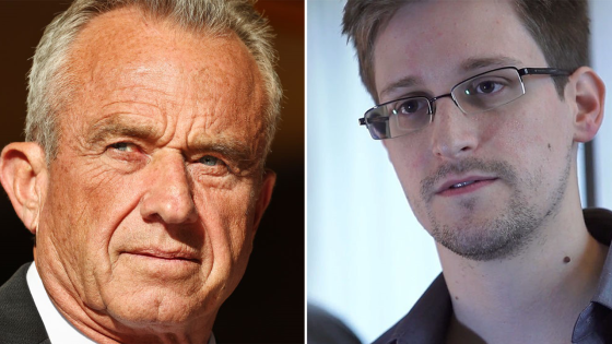 RFK Jr. reaffirms commitment to pardon Edward Snowden on first day of presidency – MASHAHER