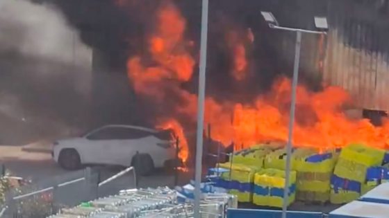 Huge fire breaks out at warehouse in Bristol | UK News – MASHAHER