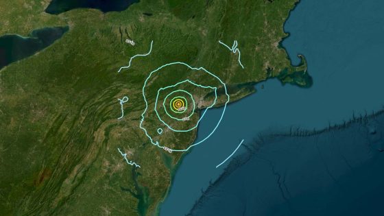 Earthquake hits US east coast – shaking buildings in New York | US News – MASHAHER