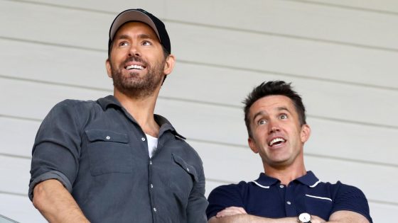 ‘This is the ride of our lives’: Ryan Reynolds and Rob McElhenney celebrate Wrexham promotion | UK News – MASHAHER