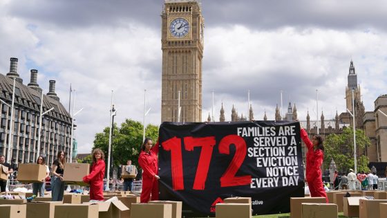 ‘Longer than Brexit’: Renters criticise 5-year wait for ban on no-fault evictions | Politics News – MASHAHER