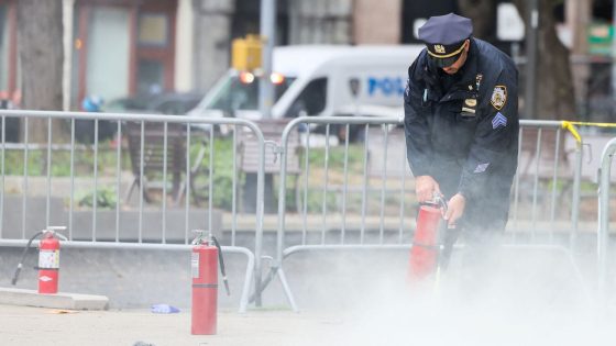 Man sets himself on fire in protest area outside Trump trial | US News – MASHAHER